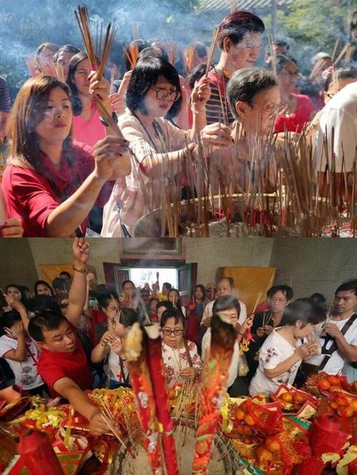 春节期间,华人寺庙人气爆棚,迎来大批泰国人上香祈福!